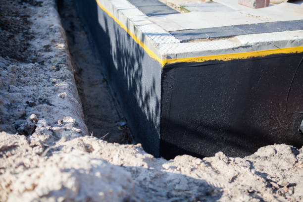 Professional Waterproofing technician working in New Market, VA